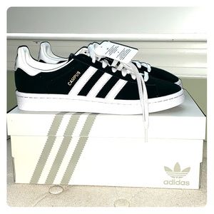 Black Adidas Campus Shoes